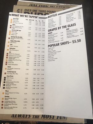 Menu photo 7 Brothers Bar & Grill Indianapolis, IN