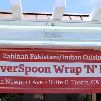SilverSpoon Wrap 'N' Roll - Front signage - Indian Near Me - Tustin, California SilverSpoon Wrap 'N' Roll - Front signage - Indian Near Me - Tustin, California