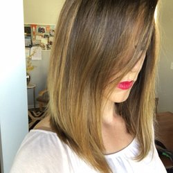 The Hair District Collective Burnsville - Side view inverted bob