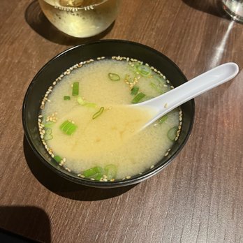 Moira Sushi Bar & Kitchen - Miso soup - Sushi Bars Near Me - Phoenix, Arizona Moira Sushi Bar & Kitchen - Miso soup - Sushi Bars Near Me - Phoenix, Arizona