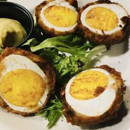 Scotch Eggs, decent not great Scotch Eggs, decent not great