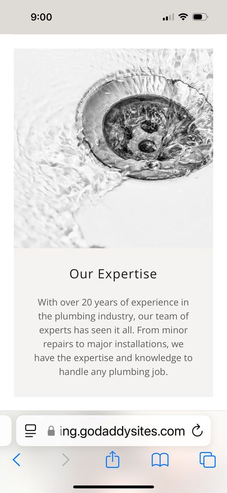 Slide of JJM Plumbing