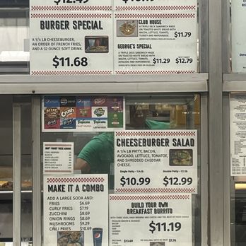 George's Drive-In - Menu 2/4/25 - American Near Me - Riverside, California