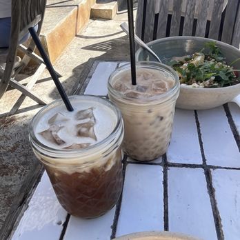 Blue Whale - Banana Cold Brew and Vanilla Chai Latte - Cafes Near Me - La Jolla, California Blue Whale - Banana Cold Brew and Vanilla Chai Latte - Cafes Near Me - La Jolla, California