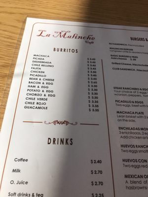 Menu photo 7 La Malinche El Paso, TX