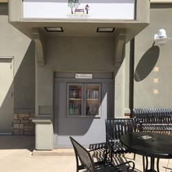 Little Free Library - Monday, June 10, 2019: front of library.