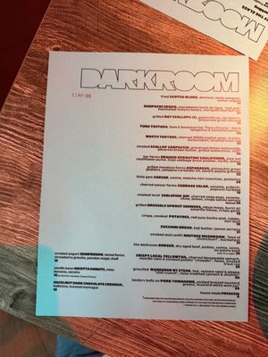 Menu photo 1 Darkroom Santa Ana, CA Menu photo 1 Darkroom Santa Ana, CA
