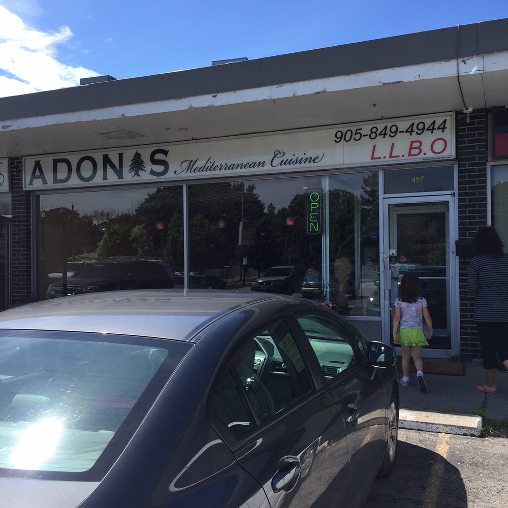 Adonis Mediterranean Cuisine - Current look of exterior. - Mediterranean Near Me - Oakville, Ontario Adonis Mediterranean Cuisine - Current look of exterior. - Mediterranean Near Me - Oakville, Ontario