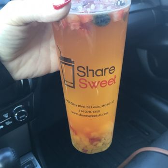 Share Sweet - Passion fruit green tea - Desserts Near Me - Olivette, Missouri Share Sweet - Passion fruit green tea - Desserts Near Me - Olivette, Missouri