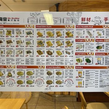 Mr SiuMai - Menu - Dim Sum Near Me - San Jose, California Mr SiuMai - Menu - Dim Sum Near Me - San Jose, California