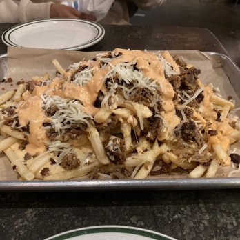 Piggy's Kitchen & Bar - Brisket Fries - Breakfast & Brunch Near Me - Houston, Texas Piggy's Kitchen & Bar - Brisket Fries - Breakfast & Brunch Near Me - Houston, Texas