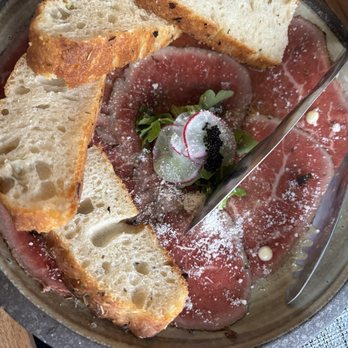 Wasuta Pasta - Delicious wagyu beef carpaccio - Japanese Near Me - Richmond, British Columbia