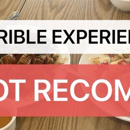 Do NOT recommend this place. Only come if you want a terrible experience (in all aspects: food, service, wait-time) Do NOT recommend this place. Only come if you want a terrible experience (in all aspects: food, service, wait-time)