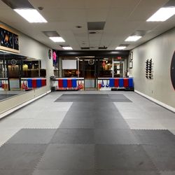 Iron Dragon Martial Arts Academy - Inside view back to front