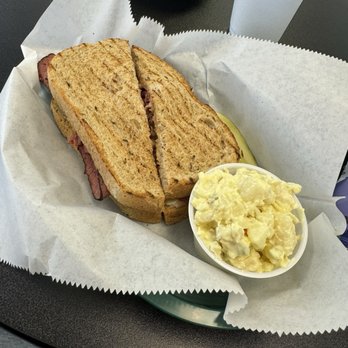 The Original NY Bagels - Lake Norman sandwich with egg potato salad! Fantastic! - Bagels Near Me - Mooresville, North Carolina The Original NY Bagels - Lake Norman sandwich with egg potato salad! Fantastic! - Bagels Near Me - Mooresville, North Carolina