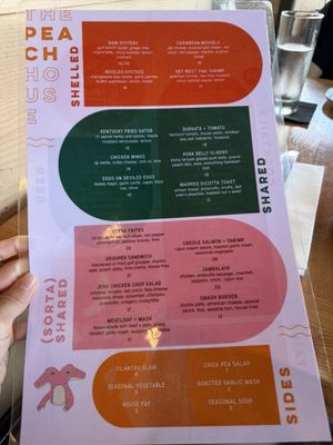 Menu photo 2 The Peach House Lakeland, FL