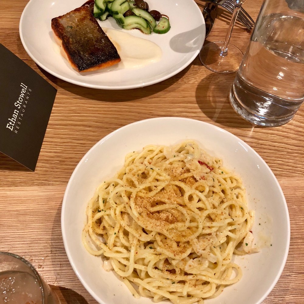 Cortina - SRW geoduck & uni linguine - Italian Near Me - Seattle, Washington