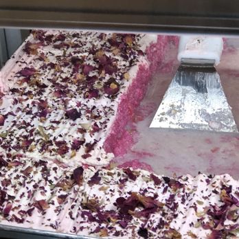 Qamaria Yemeni Coffee - Look at this beautiful rose petal milk cake - Coffee & Tea Near Me - Latham, New York