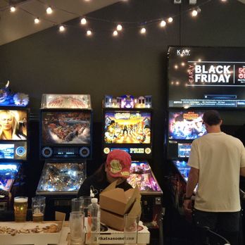 Bainbridge Brewing - Upstairs, looking over at their pinball machines - Breweries Near Me - Bainbridge Island, Washington