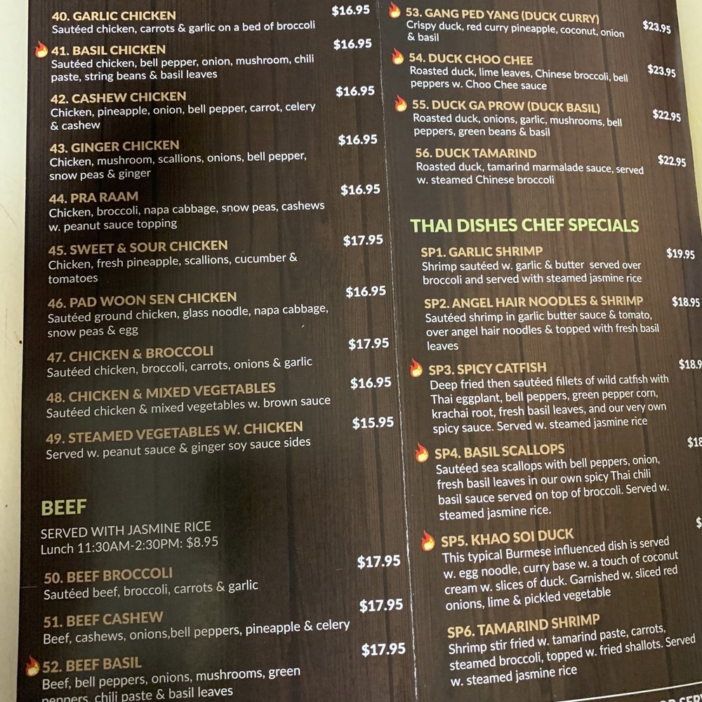 Thai Dishes - Menu - Thai Near Me - Briarcliff Manor, New York Thai Dishes - Menu - Thai Near Me - Briarcliff Manor, New York