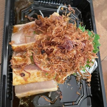 Sushi Katsu-ya - Seared albacore with crispy onions - Japanese Near Me - Encino, California Sushi Katsu-ya - Seared albacore with crispy onions - Japanese Near Me - Encino, California