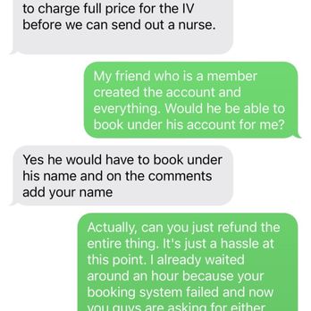 Drip Hydration - Requested a refund. - IV Hydration Near Me Drip Hydration - Requested a refund. - IV Hydration Near Me