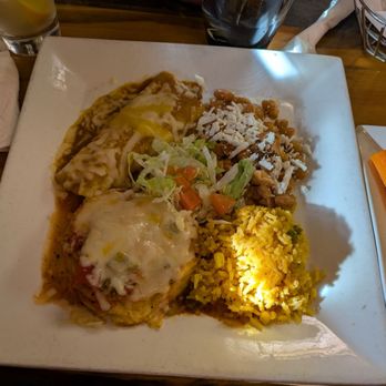 Casa Baeza Mexican Restaurant - Enchilada chile relleno combo - Mexican Near Me - Truckee, California
