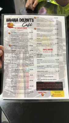 Menu photo 2 Havana Delights Cafe & Catering Bartow, FL Menu photo 2 Havana Delights Cafe & Catering Bartow, FL