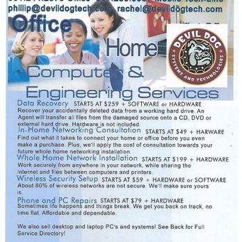 Devil Dog Systems & Technologies - Just a few of our many services we offer, CALL TODAY! - Home Network Installation Near Me - Memphis, Tennessee