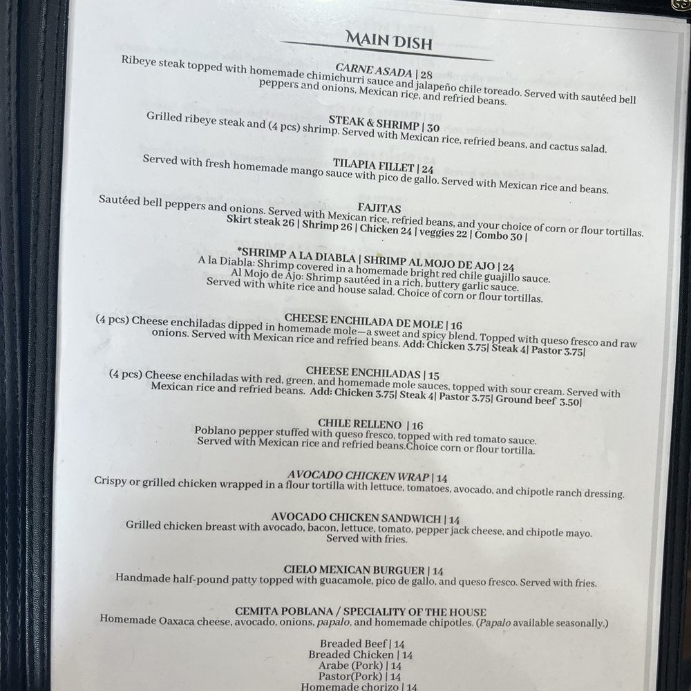 Cielo Mexican Grill - Mexican Near Me - Schaumburg, Illinois
