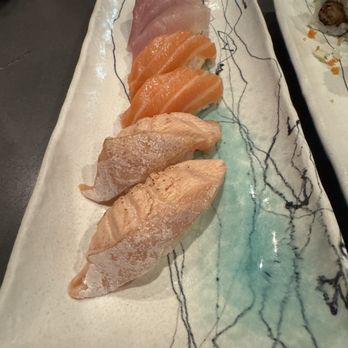 Sakesan Sushi & Robata - Salmon Nigiri, Salmon Belly Nigiri, Hamachi Nigiri - Japanese Near Me - San Francisco, California Sakesan Sushi & Robata - Salmon Nigiri, Salmon Belly Nigiri, Hamachi Nigiri - Japanese Near Me - San Francisco, California