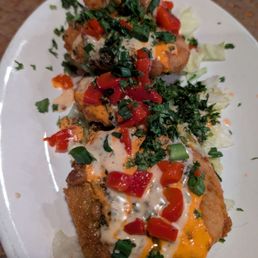 Fried green tomatoes