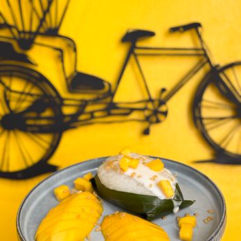 Plern Thai Cafe - NEW! Sweet Sticky Rice With Mango - Thai Near Me - Lake Forest, California Plern Thai Cafe - NEW! Sweet Sticky Rice With Mango - Thai Near Me - Lake Forest, California