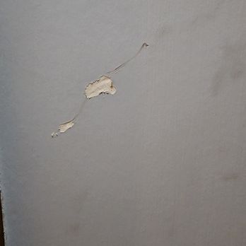 Moto Movers - Damage done to wall moving a desk. - Movers Near Me - Fairlawn, Ohio Moto Movers - Damage done to wall moving a desk. - Movers Near Me - Fairlawn, Ohio