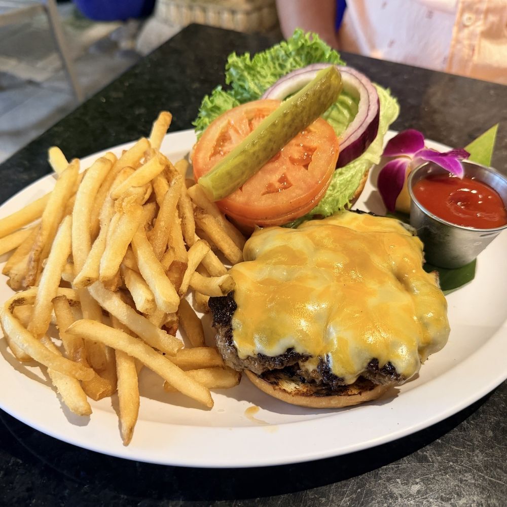 Blue Water Shrimp - Cheese Burger - Hawaiian Near Me - Honolulu, Hawaii Blue Water Shrimp - Cheese Burger - Hawaiian Near Me - Honolulu, Hawaii