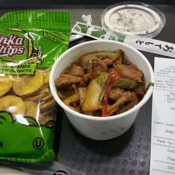 Pavilion Cafe - 1/2 chicken teriyaki with plantain chips - Cafes Near Me - Sacramento, California