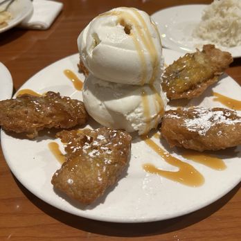 Thai Cafe - fried banana w/ ice cream - Thai Near Me - Irvine, California