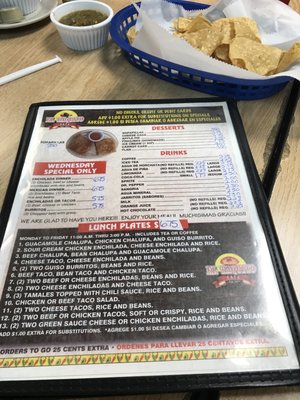 Menu photo 3 El Taquito Cafe Dallas, TX Menu photo 3 El Taquito Cafe Dallas, TX