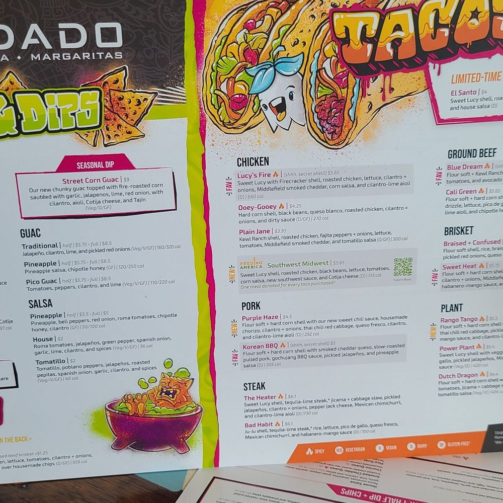 Condado Tacos - Menu - Tacos Near Me - Carmel, Indiana