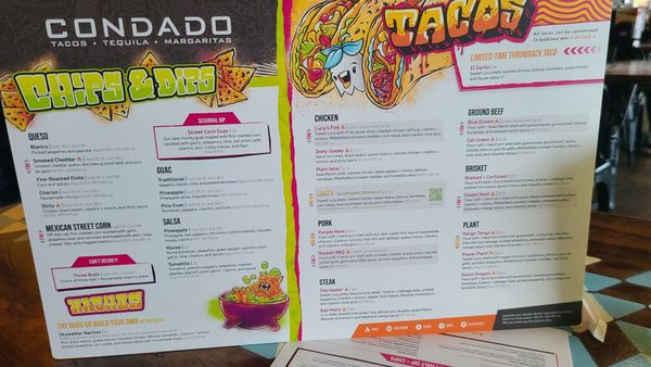 Menu photo 6 Condado Tacos Carmel, IN
