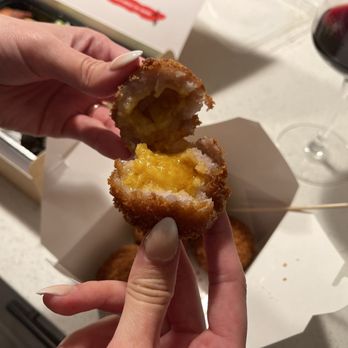 Orange Square - Golden Egg Yolk Taro Ball - Taiwanese Near Me - Santa Clara, California