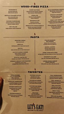 Menu photo 1 LaScala's Fire Philadelphia, PA
