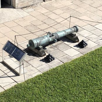 Castillo de San Marcos - Random interior canon - Landmarks & Historical Buildings Near Me - Saint Augustine, Florida