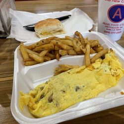 Arabi Food Store - Miss Bobby's killer omelette.