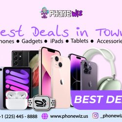 Phone Wiz - **Unbeatable Deals at PhoneWiz Electronics!**
Shop the latest smartphones, gadgets, and accessories at unbeatable prices!