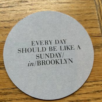 Sunday In Brooklyn - New American Near Me - Brooklyn, New York