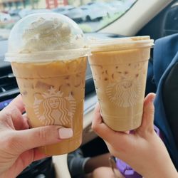 Starbucks - Iced Pumpkin Spice Latte & Iced Pumpkin Cream Chai