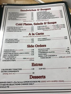 Menu photo 2 Downtowner Restaurant Selma, AL Menu photo 2 Downtowner Restaurant Selma, AL