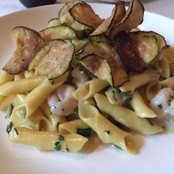 Antonucci Cafe - Zucchini and shrimp fresh pasta (a dinner special) - Italian Near Me - New York, New York Antonucci Cafe - Zucchini and shrimp fresh pasta (a dinner special) - Italian Near Me - New York, New York