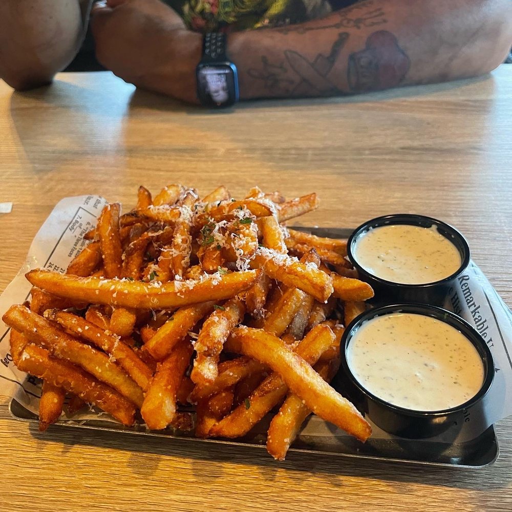 Two Cities Pizza - Legendary Parmesan Fries - Pizza Near Me - Suwanee, Georgia Two Cities Pizza - Legendary Parmesan Fries - Pizza Near Me - Suwanee, Georgia